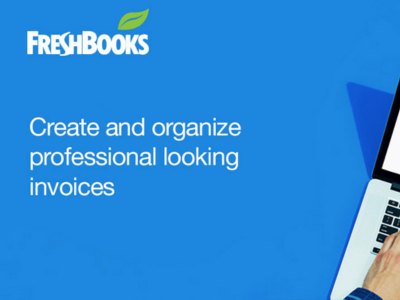 FreshBooks image, promoting efficient financial management.