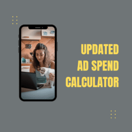 Updated ad spend calculator